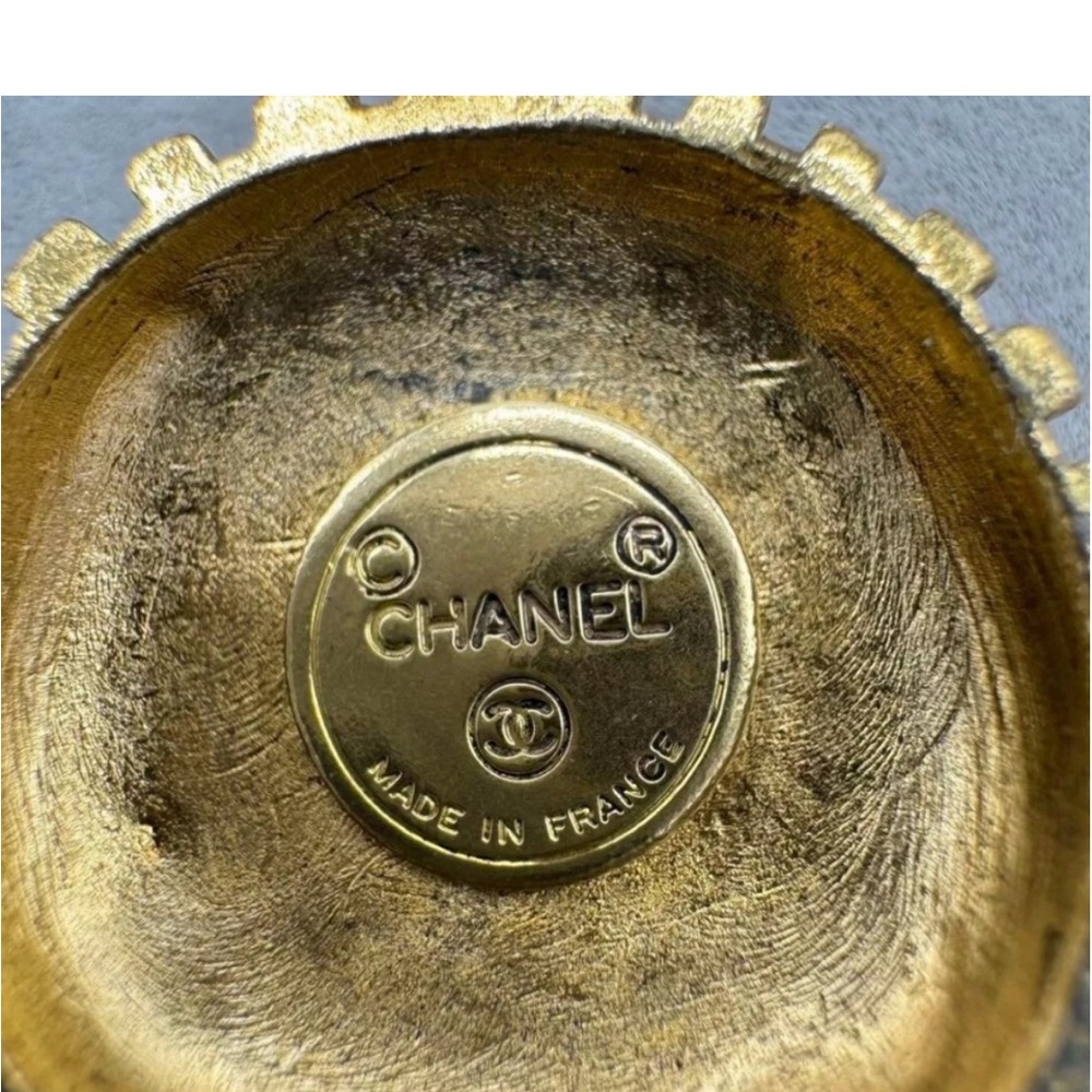 Chanel CC Necklace - 17” vintage gold plated necklace - Picture 7 of 16